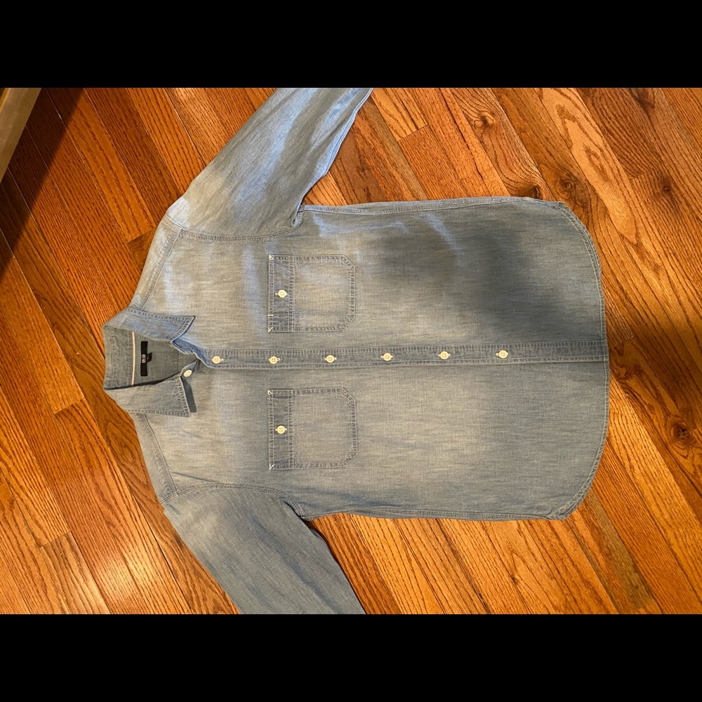 Uniqlo denim shirt